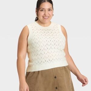 Universal‎ Thread Women's Ivory Sweater Vest